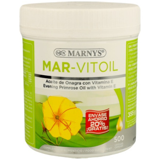 Mar-Vitol (Onagra) 500 Mg 400+100 Perlas - Marnys