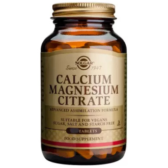 Citrato De Calcio (Con Vitamina D). 60 Comprimidos. Solgar