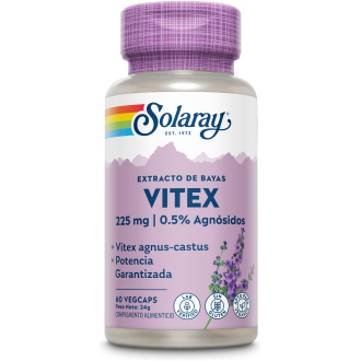 VITEX SAUZGATILLO- 60 CÁPSULAS SOLARAY
