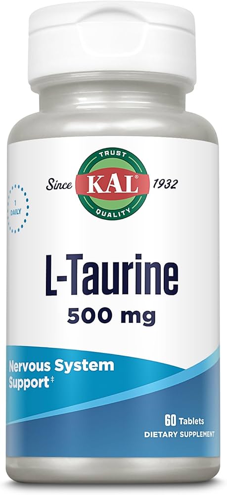 L-TAURINA 500 MG- 60 COMPRIMIDOS KAL