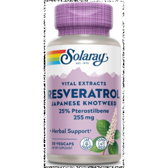 SUPER RESVERATROL 250 MG- 30 CÁPSULAS VEGETALES SOLARAY