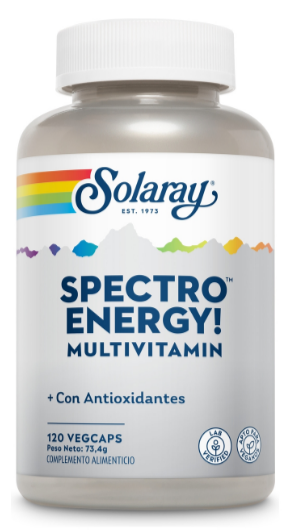 ENERGY SPECTRO 120 CÁPSULAS VEGETALES-SOLARAY