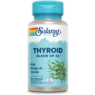 THYROID BLEND - 100 CÁPSULAS VEGETALES SOLARAY