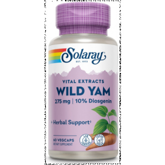 WILD YAM 275 MG 60 CÁPSULAS SOLARAY