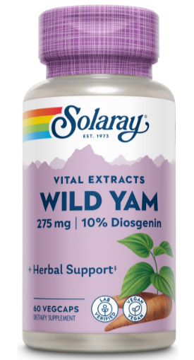 WILD YAM 275 MG 60 CÁPSULAS SOLARAY