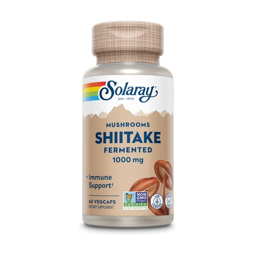 SHIITAKE 500 MG - 60 CÁPSULAS VEGETALES SOLARAY