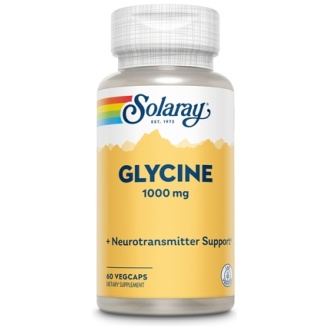 GLYCINE 1000 MG- 60 CÁPSULAS VEGETALES - SOLARAY