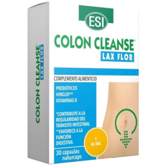 COLON CLEANSE LAX FLOR (30CAP.) ESI TREPAT DIET