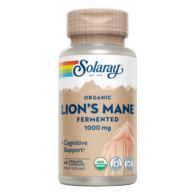 MELENA DE LEON (LION'S MANE) 500 MG- 60 CÁSPULAS VEGETALES SOLARAY