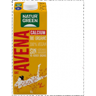 BEBIDA AVENA CALCIO 1L - NATURGREEN