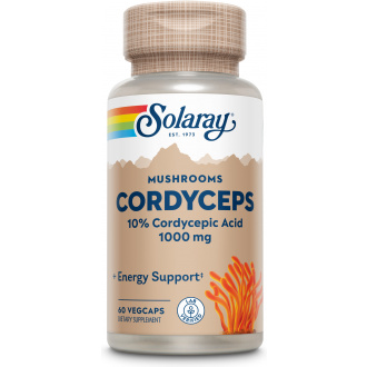 CORDYCEPS EXT. 500 MG- 60 CÁPSULAS VEGETALES SOLARAY