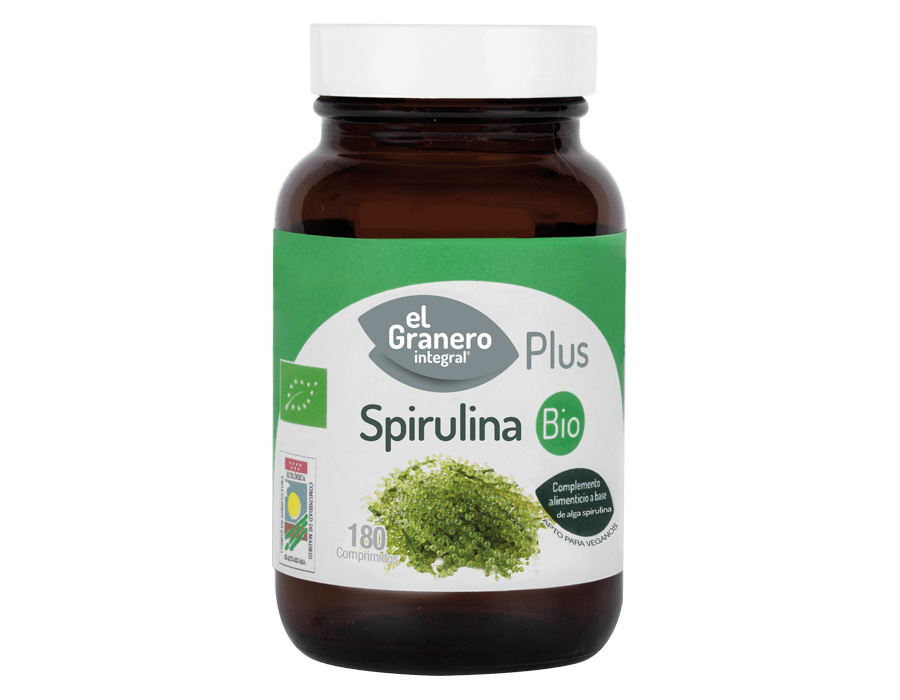 SPIRULINA BIO 180 COMP EL GRANERO
