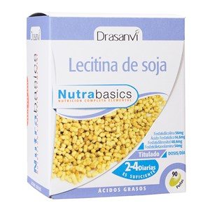 NUTRABASICOS - LECITINA DE SOJA 540 Mg 90 PERLAS