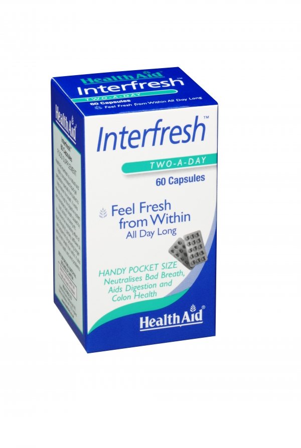 INTERFRESH 60 Capsulas . Health aid