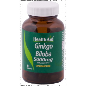 GINKGO BILOBA 5000 Mg 30 Capsulas .
