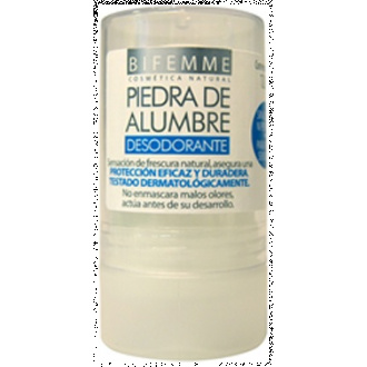 DESODORANTE PIEDRA DE ALUMBRE 120 GR - BIFEMME