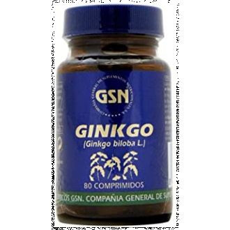 GSN GINKO BILOBA 80 COMPRIMIDOS - GSN