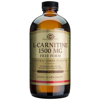 L carnitina liquida 1500mg 475ml Solgar