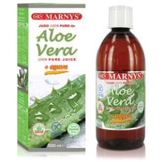 Jugo Aloe Vera Y Agave Bio 500 ML - MARNYS