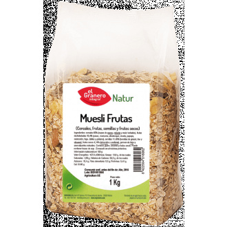 Muesli Frutas 1kg El Granero