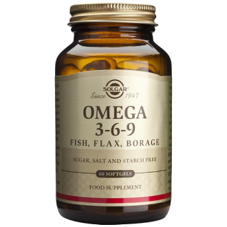 Omega 3-6-9 60 capsulas blandas Solgar