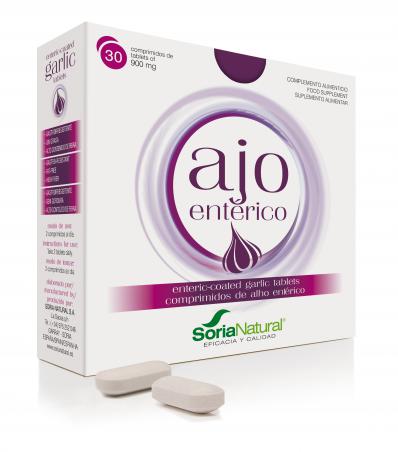 AJO ENTERICO 30 COMPRIMIDOS - Soria natural