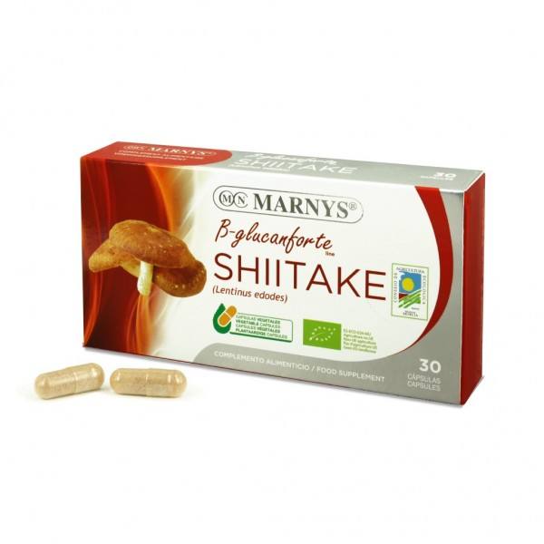 Shitake Bio 30 Capsulas 400 Mg - Marnys