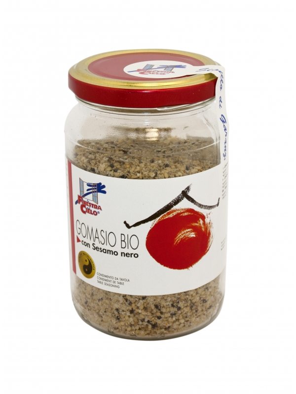 GOMASIO SESAMO NEGRO 150 GR LA FINESTRA
