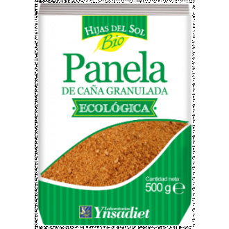 PANELA DE CAÑA GRANULADA 500GR ECOLOGICA YNSADIET