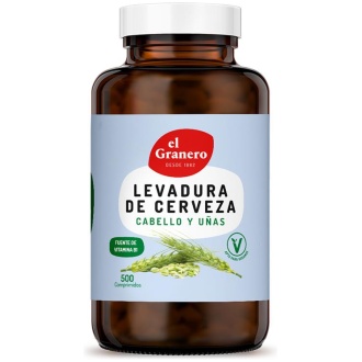 Levadura de cerveza, 500 comprimidos 400mg . El Granero