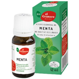 Aceite esencial de menta bio 12ml. El Granero