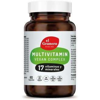 MULTIVITAMIN Vegan complex 60cap- El Granero