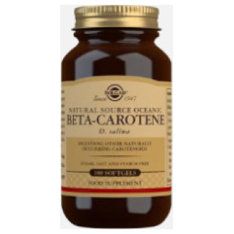 Beta-caroteno 180 capsulas - Solgar