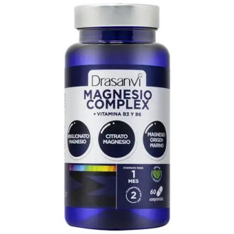 Magnesio complex + B3+B6 60 Comprimidos - Drasanvi