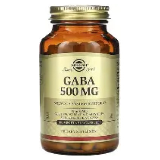 Gaba 500 mg 50 capsulas - Solgar