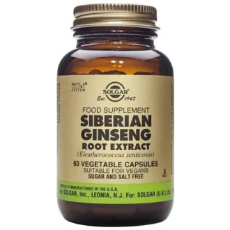 Ginseng Coreano 60 capsulas - Solgar