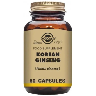 Ginseng Coreano 50 capsulas - Solgar