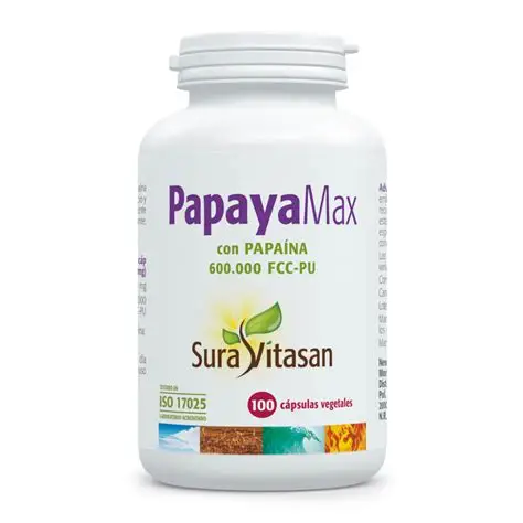 Papaya Max 100 capsulas vegetales - Suravitasan