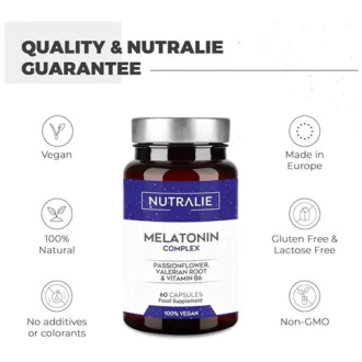 Melatonin Complex 60 capsulas - Nutralie