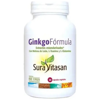 Ginkgo Formula 30 capsulas - Suravitasan