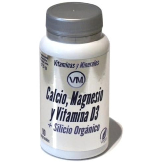 Calcio , Magnesio y Vitamina D3 90 capsulas - Zentrum
